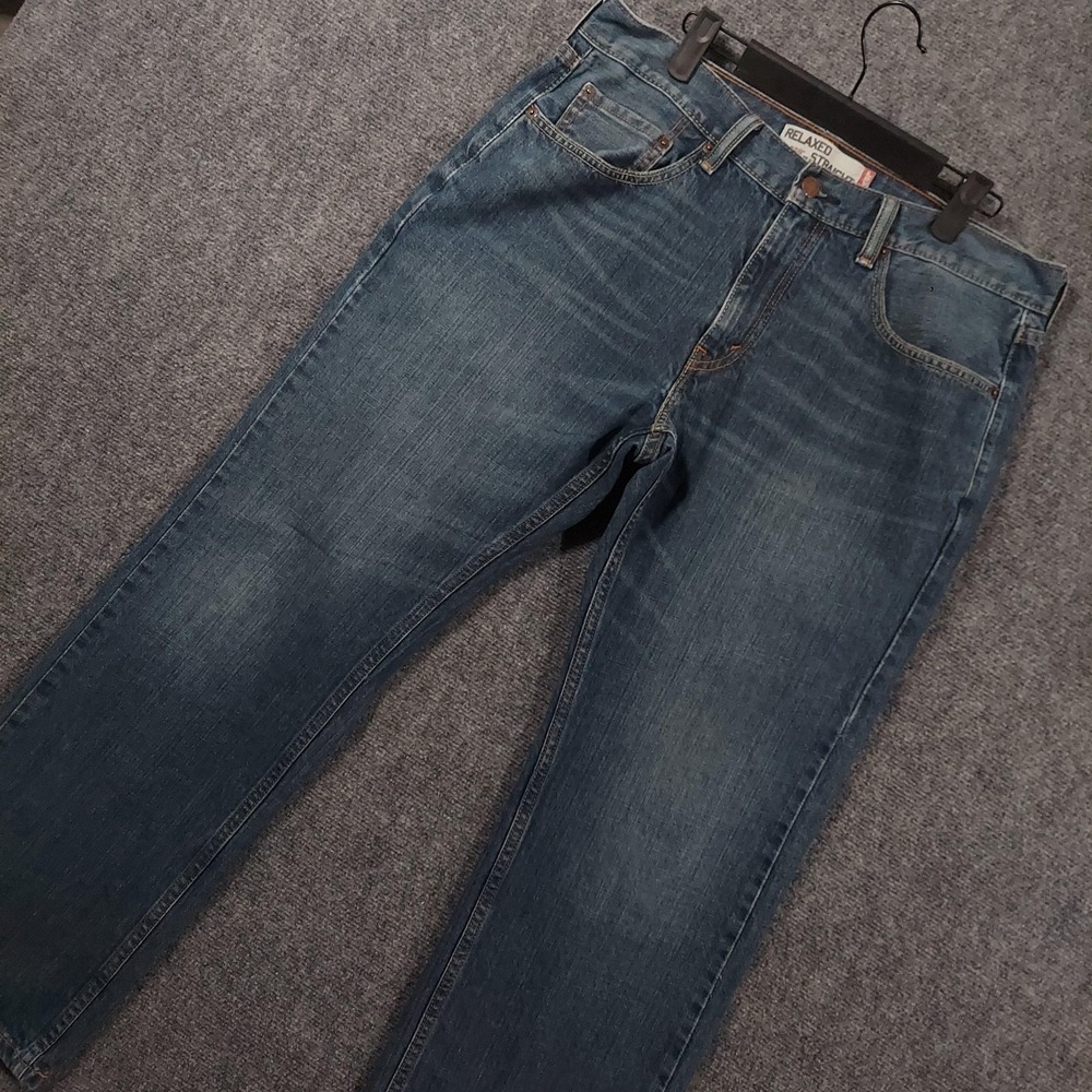 Vintage Levis 559 Jeans Mens 34x30 Blue Relaxed Straight 100% Cotton Denim